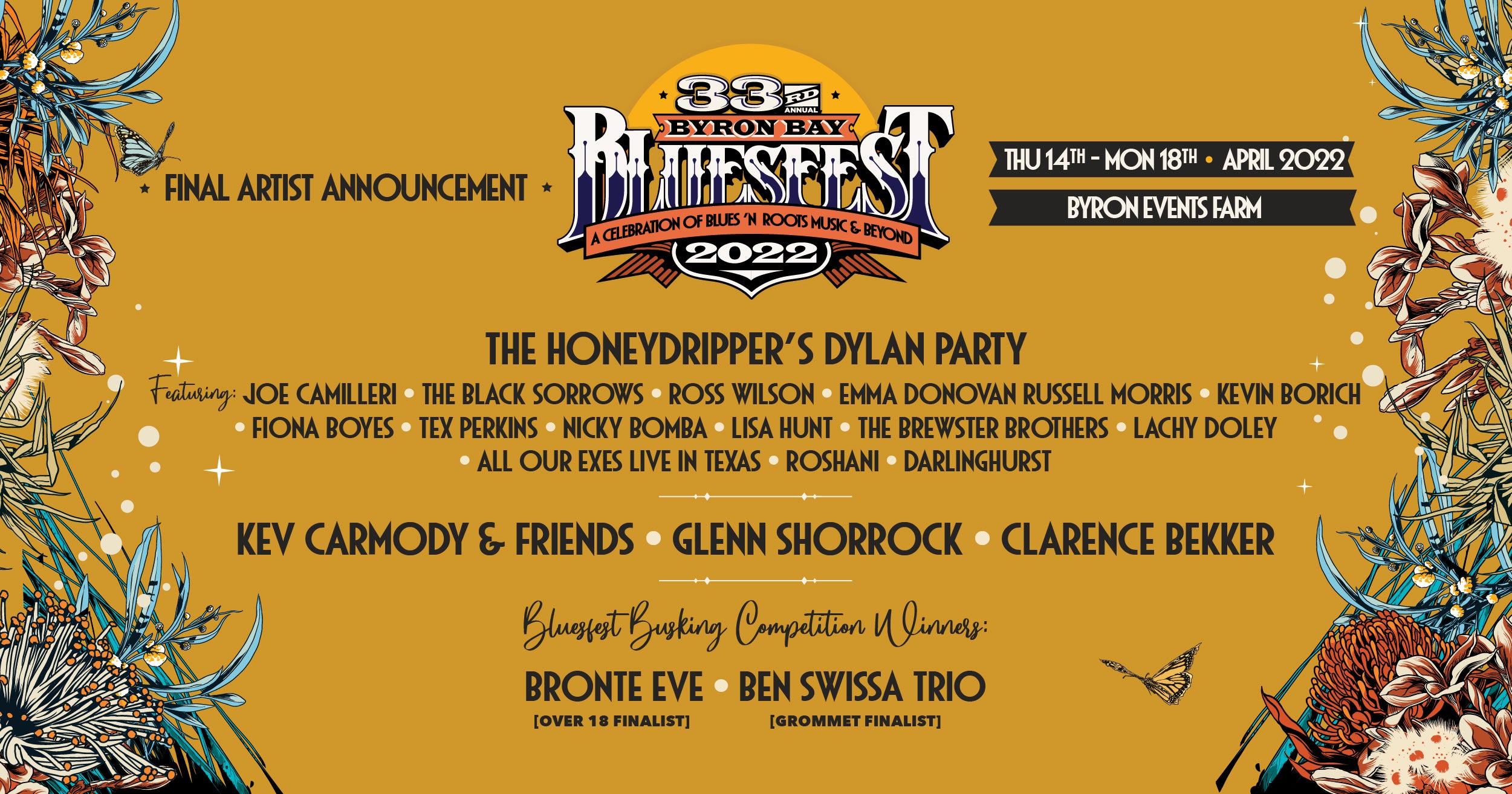 Bluesfest Announces Its Final List Of Artists For Breaking News